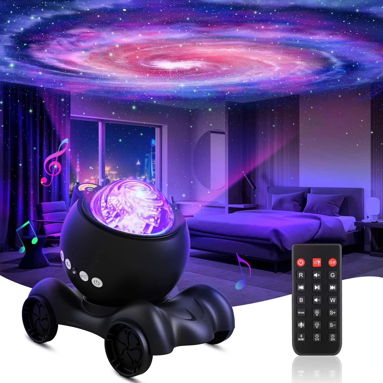 Star Projector - Corded Electric Solid White