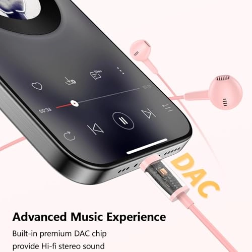 USB C Headphones Wired Earbud