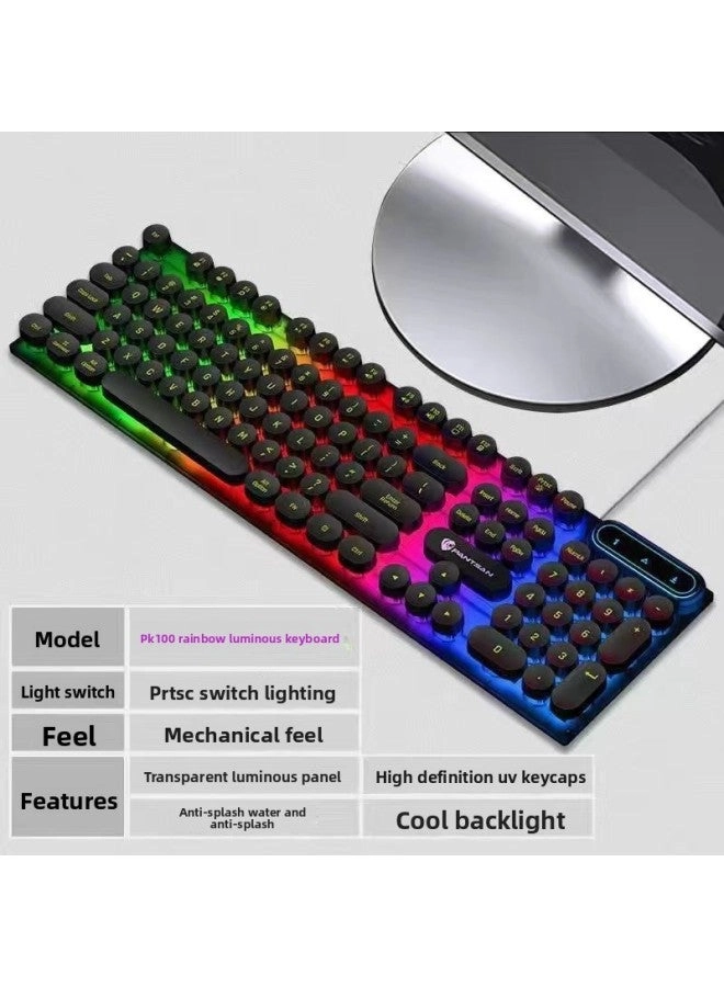 Mechanical Feel - Wired + E-sports Mouse