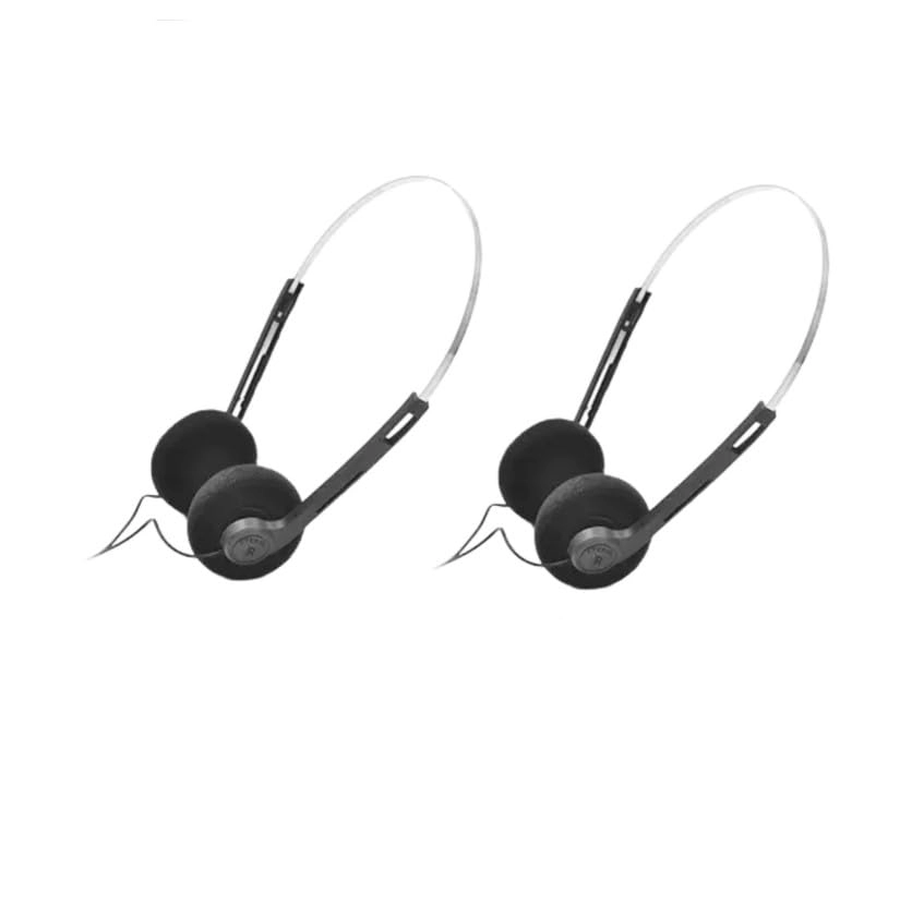 Retro Over-Ear Headphone Wired Headphone
