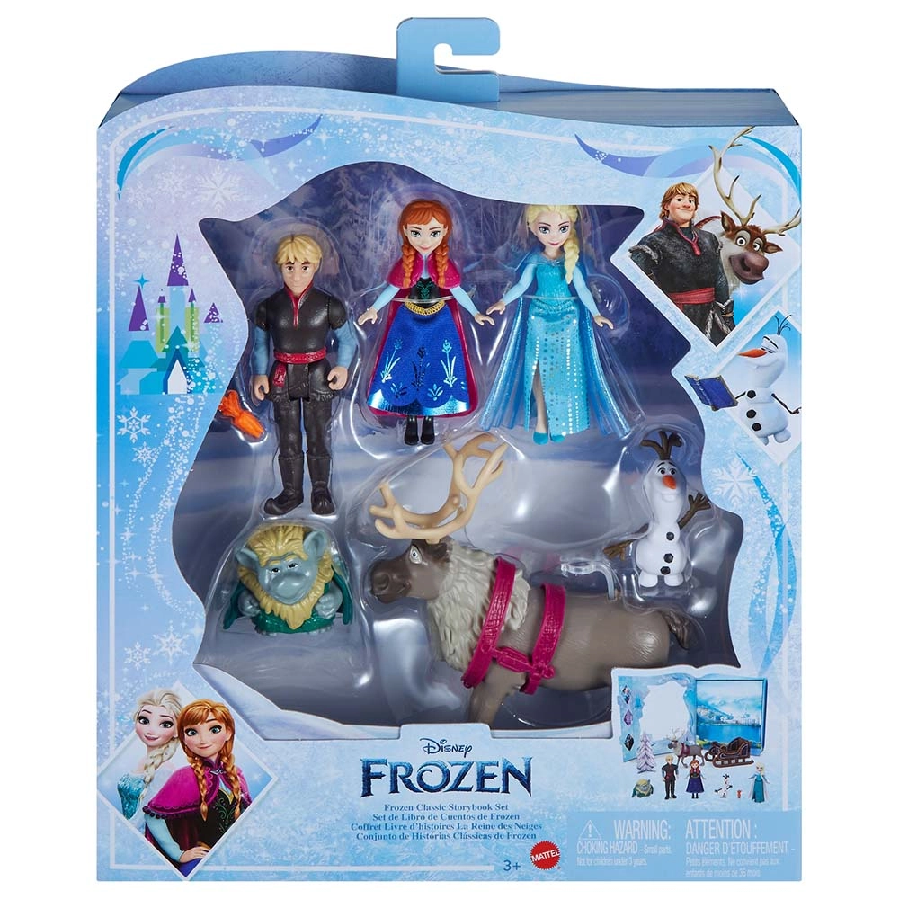 Mattel Frozen Doll Story Set - Small 6 Characters Ages 3+