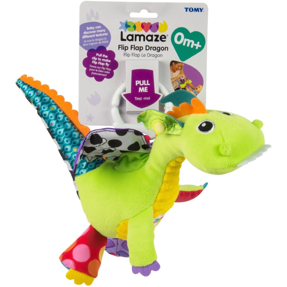 Tomy Flip Flap Dragon - Suitable for 0 to 2 Years