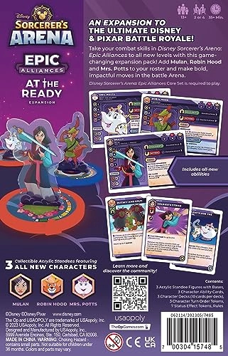 Disney Sorcerer's Arena: Epic Alliances at The Ready Expansion