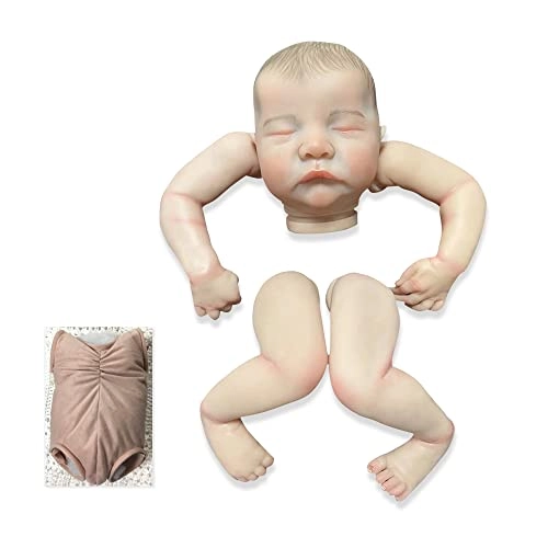 Levi Reborn Baby Doll - 19 Inch 3D Skin Visible Veins Awake & Sleeping
