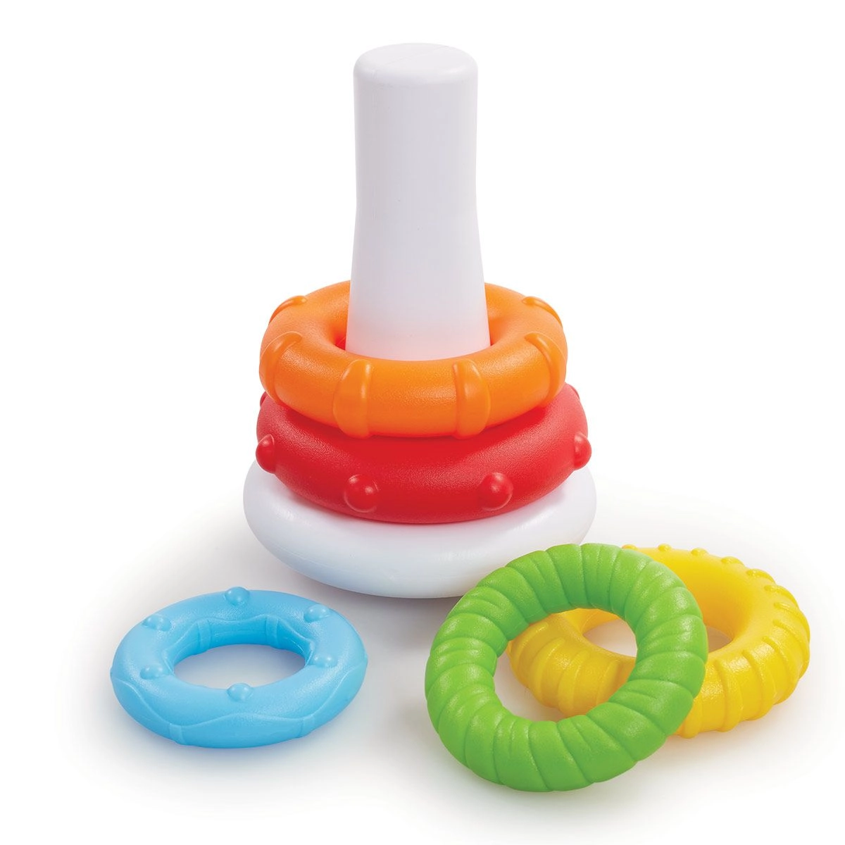 Little Lot Colorful Stacking Rings - 6 months 5 piece(s)