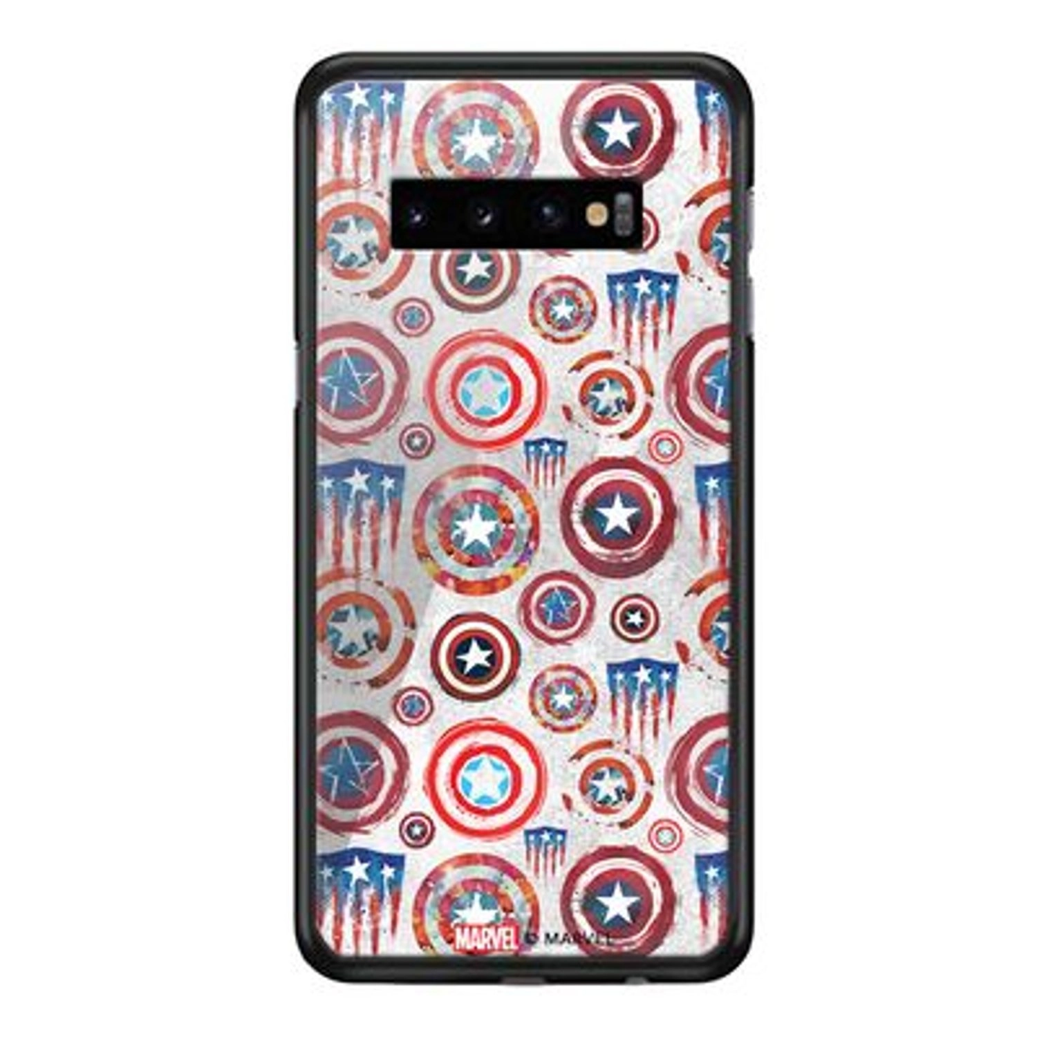 Captain'S Shield Back Case for Galaxy S10 Plus