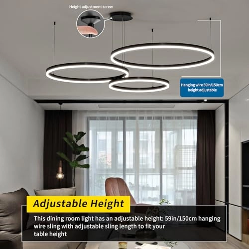 Modern Chandelier - Dimmable