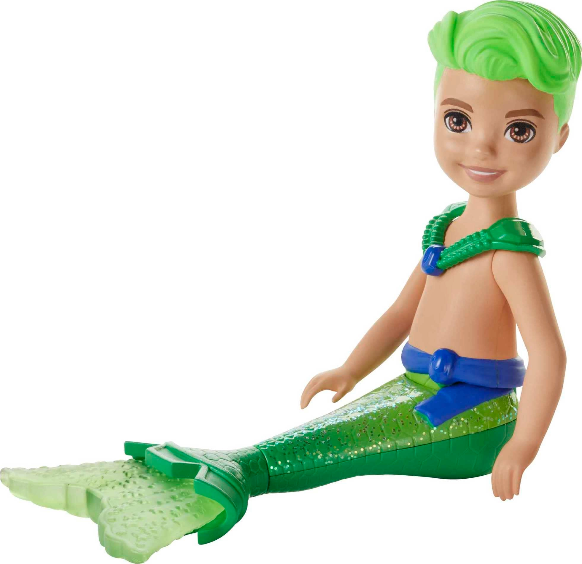 Barbie Dreamtopia Chelsea Mermaid Doll - 6.5-Inch Multicolor Ages 3+
