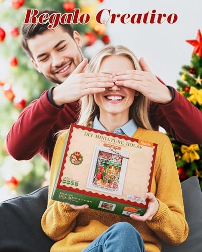 DIY Miniature Dollhouse Kit - Halloween/Christmas 1:20