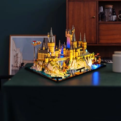 LED Light Set for LEGO 76419 Hogwarts Castle and Grounds - Copper conductor Harry Potter 1 5V