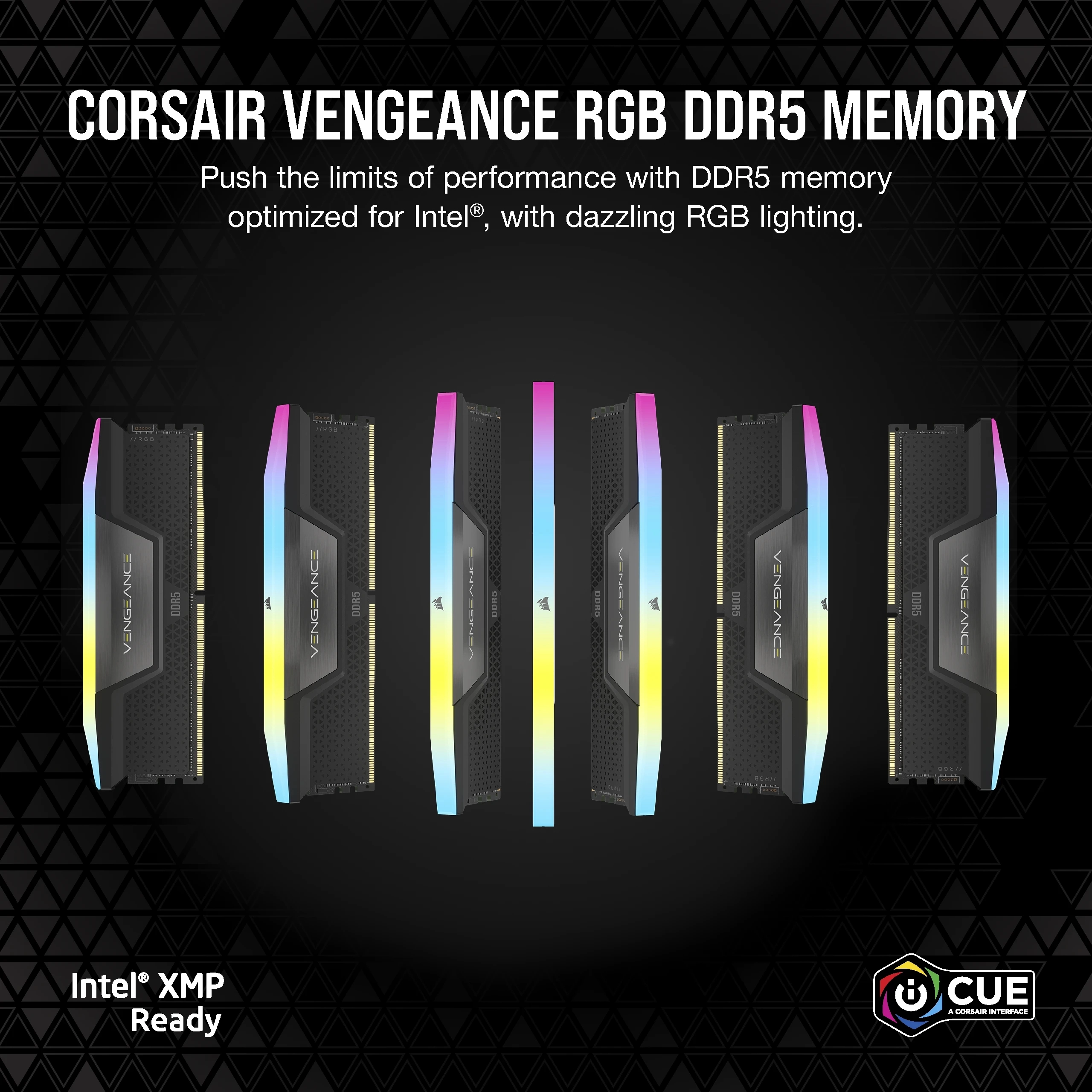 VENGEANCE RGB - 96GB 6400MHz 288 Pin DDR5