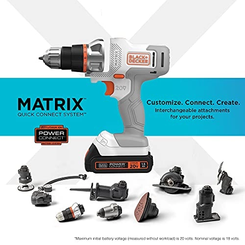 MATRIX Cordless Drill/Driver - 1.5 Amp Hours