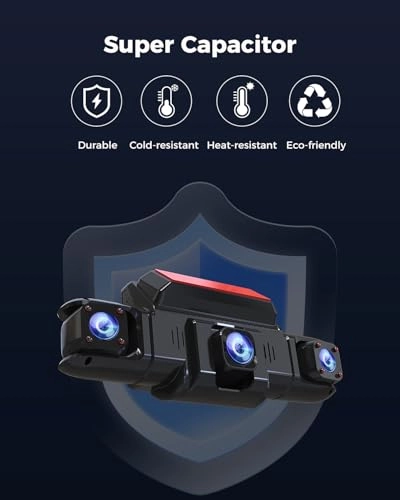 360 View 4 Channel Dash Cam