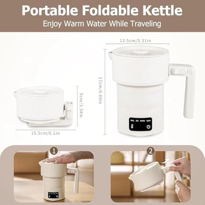 Travel Foldable Electric Kettle