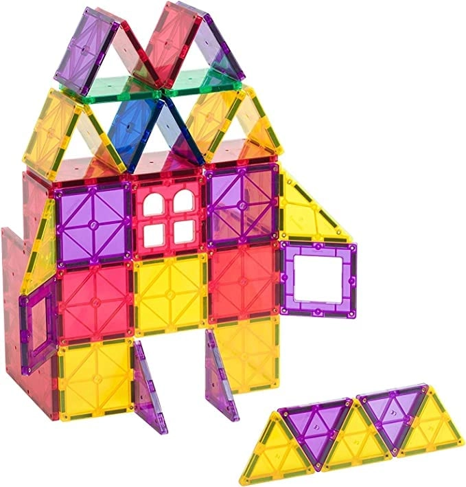 magnetic tiles - 60 pcs