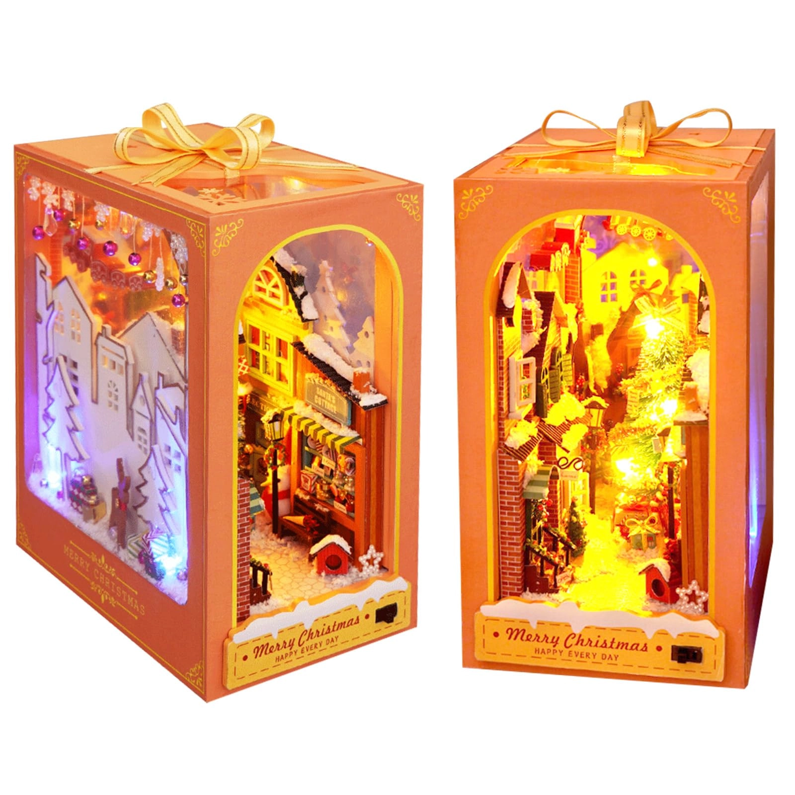 WangChuan-HT DIY Book Corner Kit - Wooden 15 x 10 x 18 cm