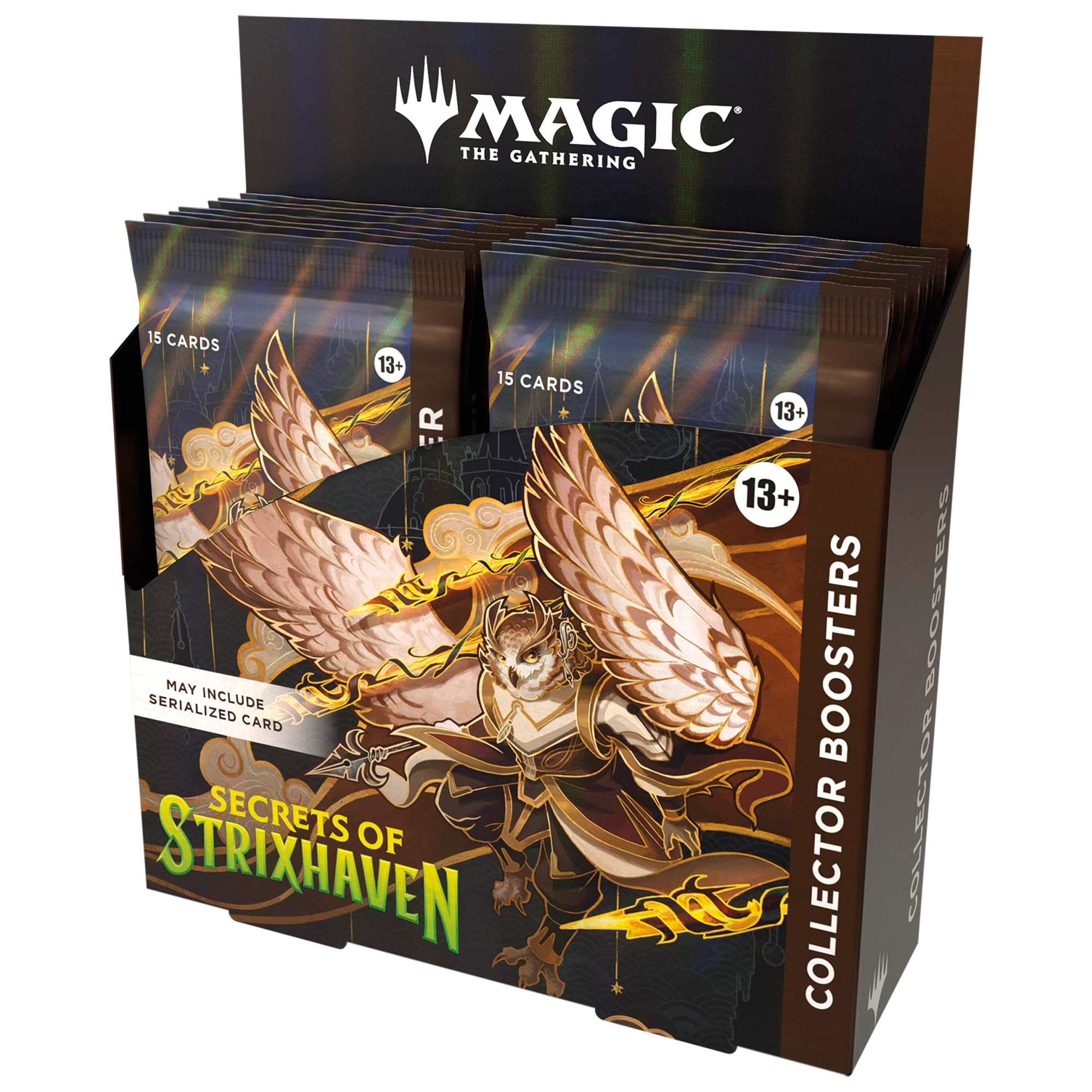 Wizards of the Coast Secrets of Strixhaven Collector Booster Box - 12 Collector Boosters 15 cards