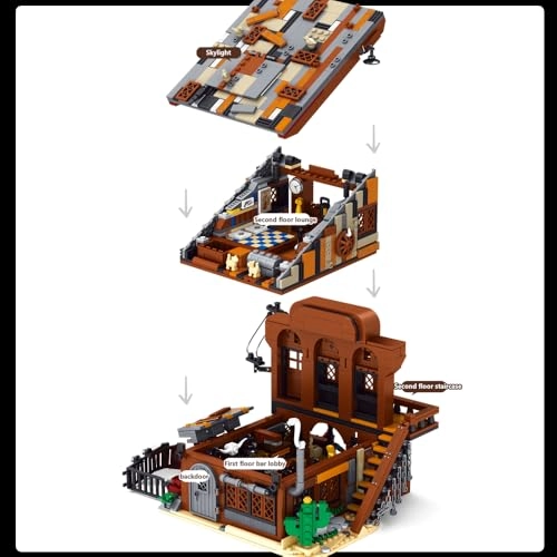 Cowboy Town Bar (39116) - LED lighting Western Style