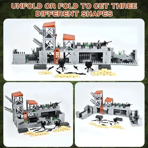 WW2 Military Base - 467pcs