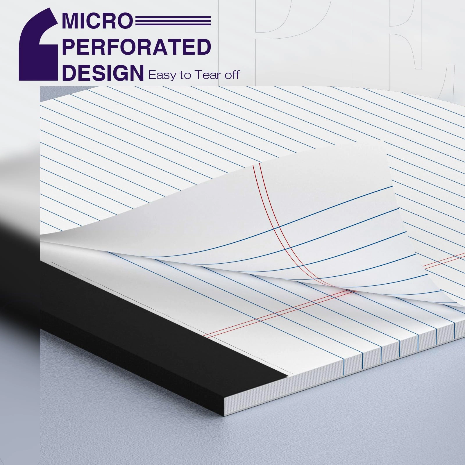 Legal Pad 8.5 x 11 - Lined 50 Sheets