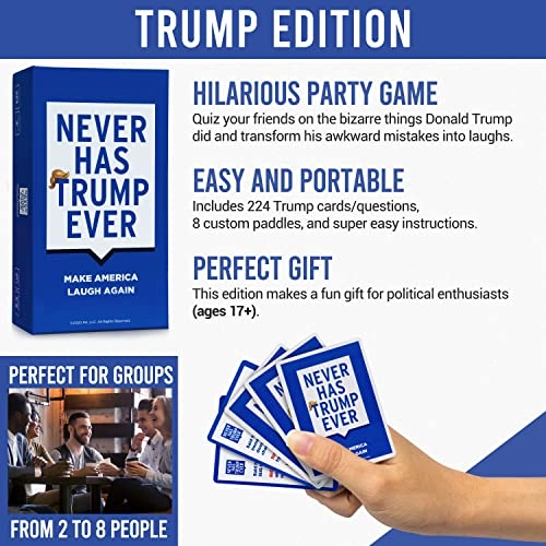 Never Have I Ever: Trump Edition - Card Game