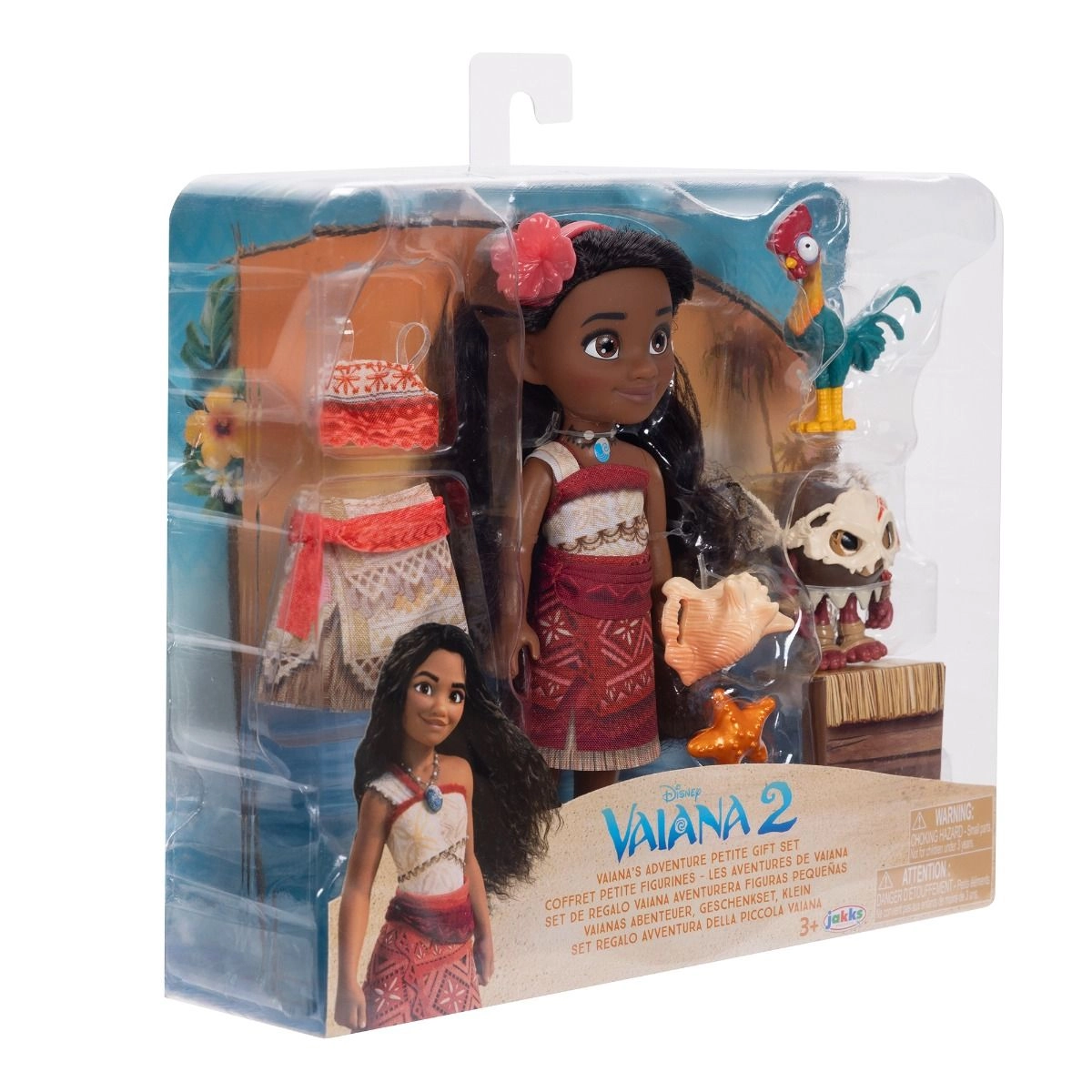 Moana - 15.24 cm + Maui - 20.32 cm Ages 3+