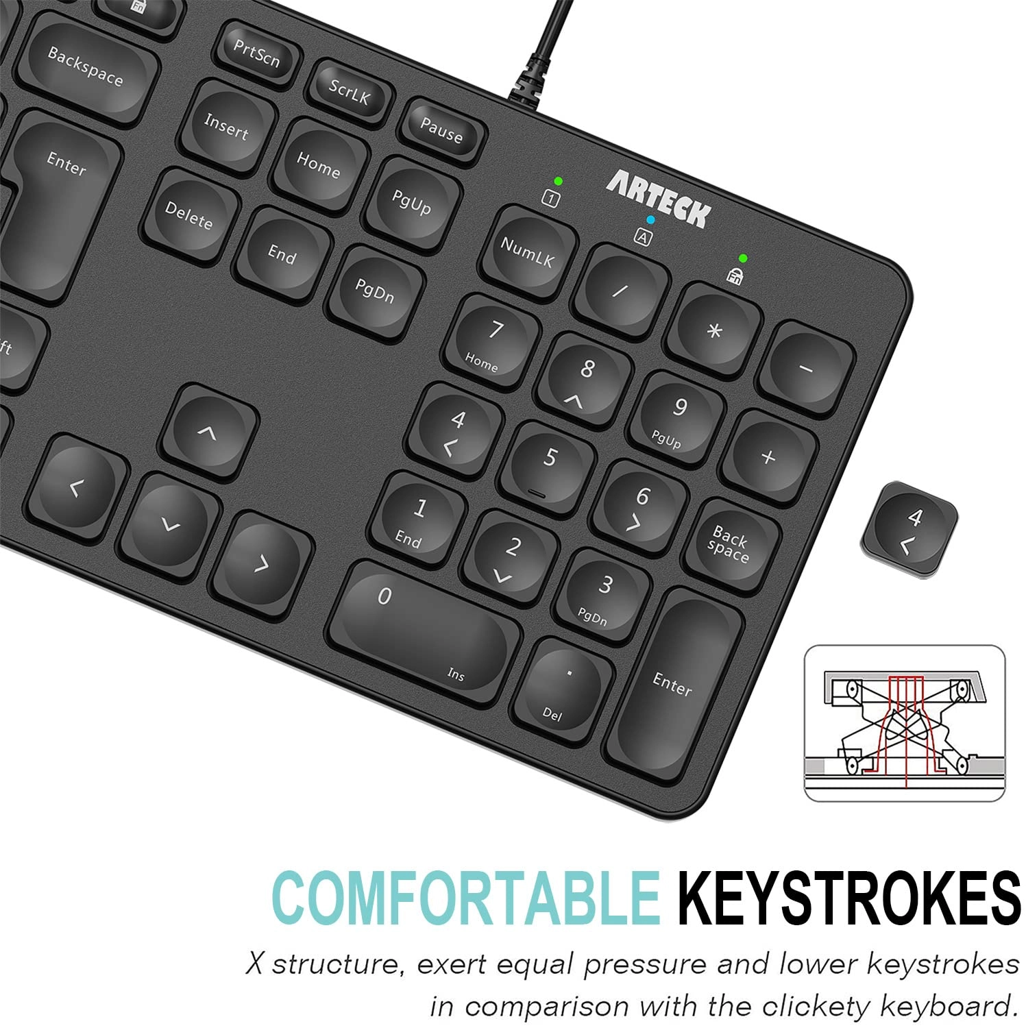 HA305-3B - QWERTY Wired