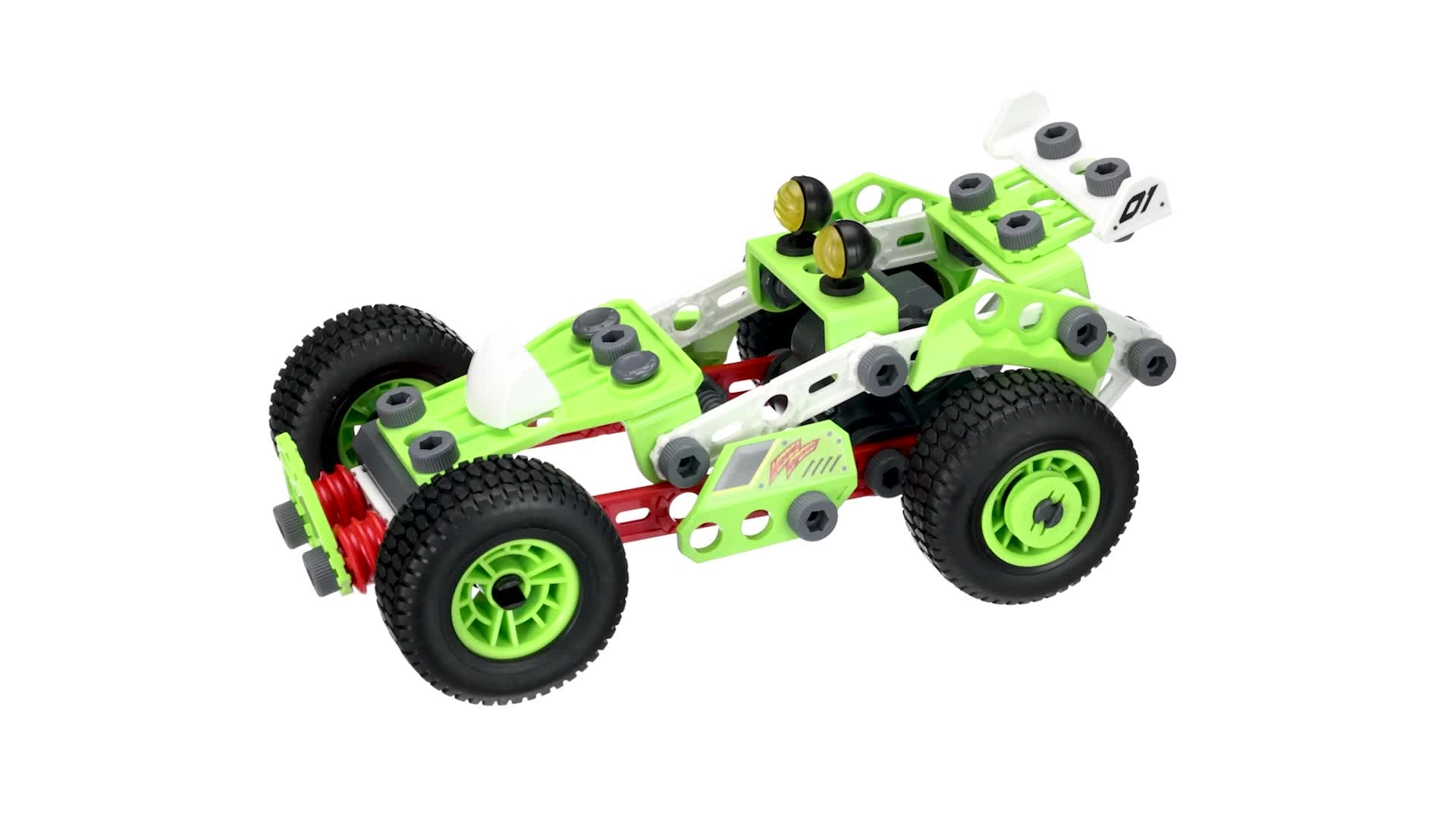 Junior Pull-Back Buggy - 3-in-1 138 pcs for ages 5+