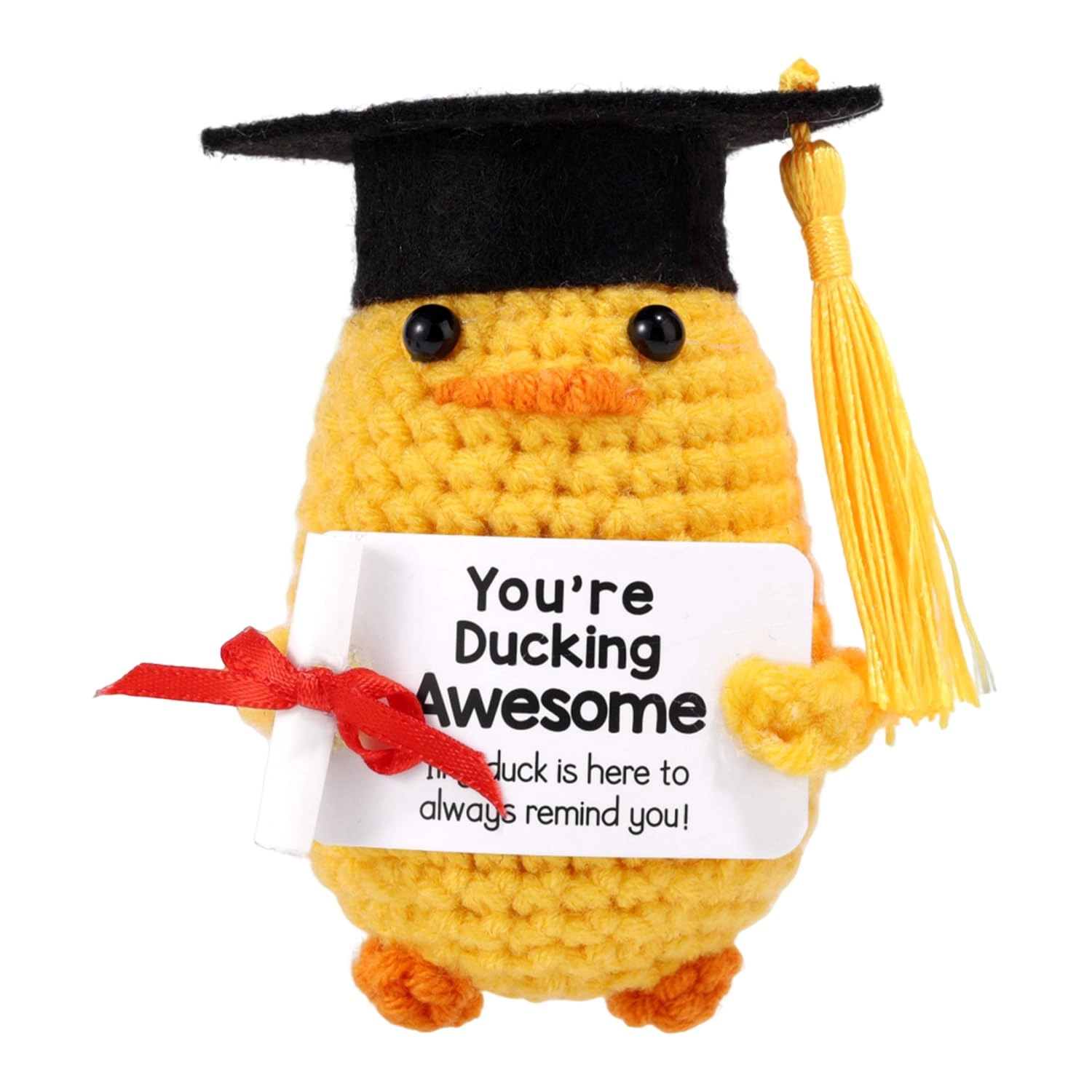 TOYMIS Graduation Duck - 9 x 6 x 5 cm