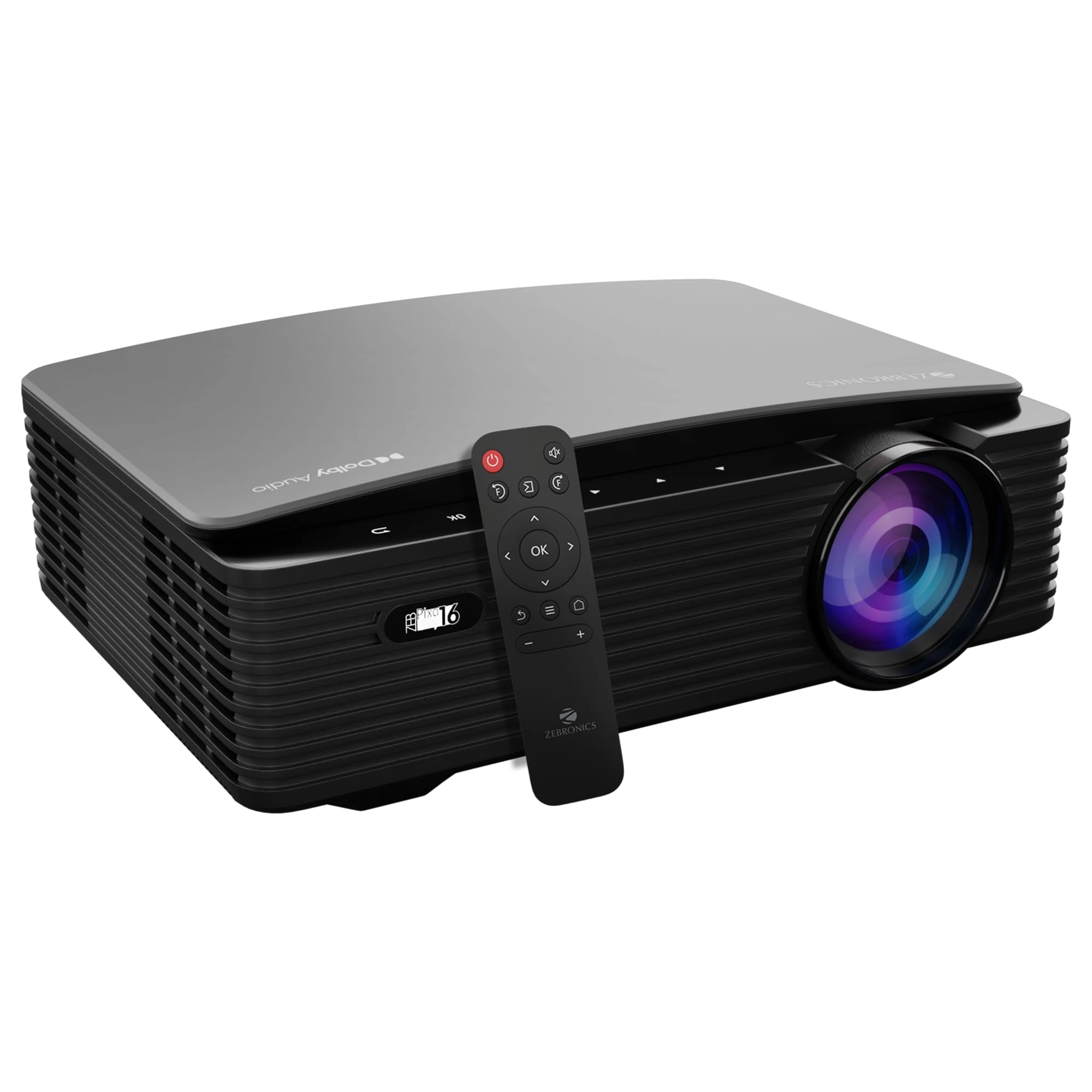 Zebronics India Private Limited PIXAPLAY 16 GC-RB-2749 4000 Lumen
