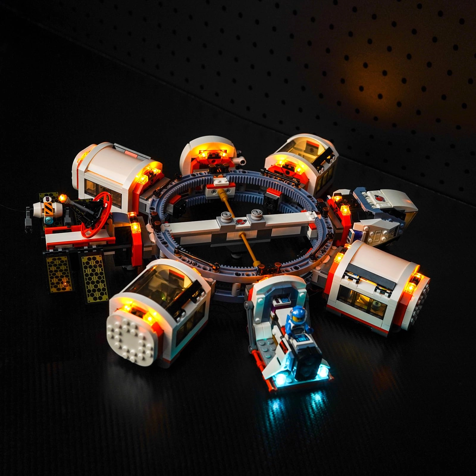 BrickBling Modular Space Station (60433) - Light Control LED Lighting Set