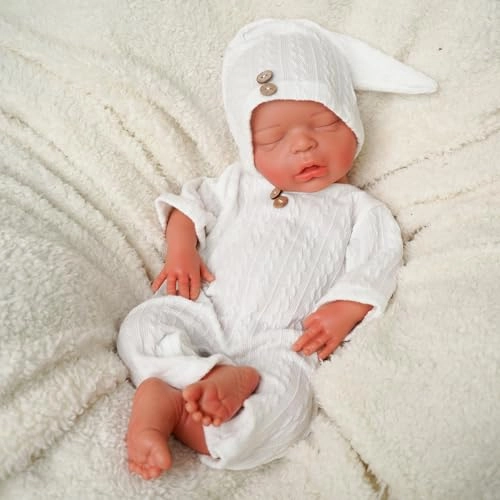 Reborn Baby Doll - 11.8in Silicone Boy Ages 3+