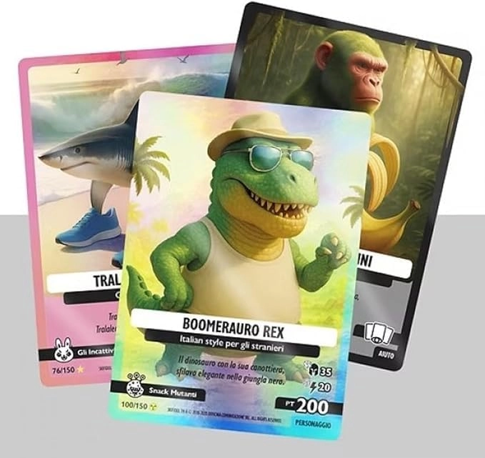 Italian Brainrot - 24 Sealed Bags 2024 Collection - Trading Card Game