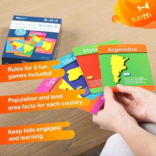 GeoCards - Ages 4 and Up