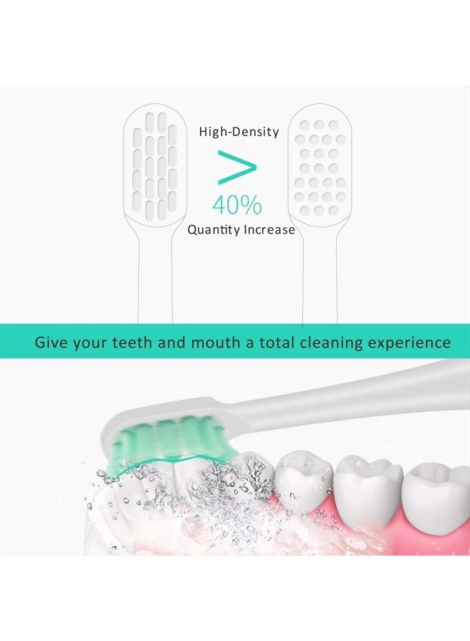 Replacement Toothbrush Heads - 6-Pack Hygienic Caps