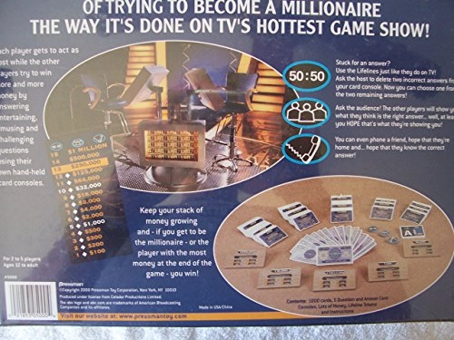Who Wants To Be A Millionaire - Card Game