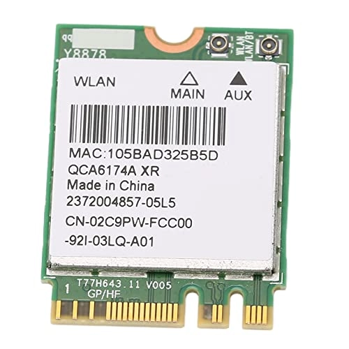 QCA6174A - 2.4GHz + 5GHz M.2 802.11a/b/g/n/ac