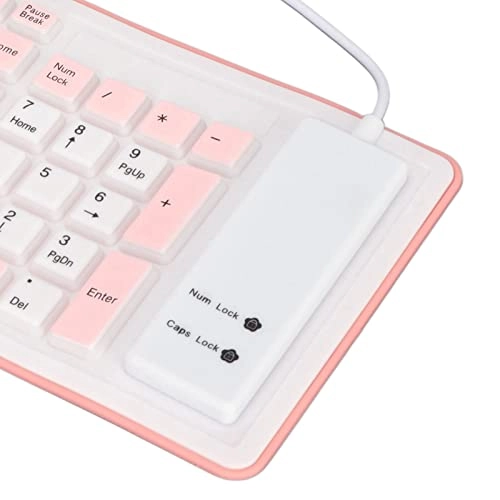 Foldable Silicone Keyboard - Wired
