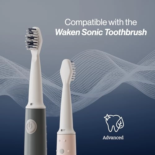 Sonic Electric Toothbrush Replacement Heads - 3 count White