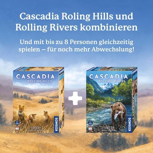 Cascadia Rolling Hills - Roll & Write (German)