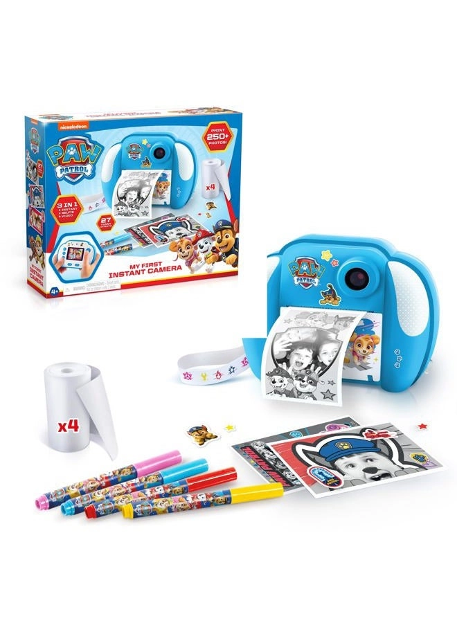 Instant Camera - 12MP Built-In Printer 4GB