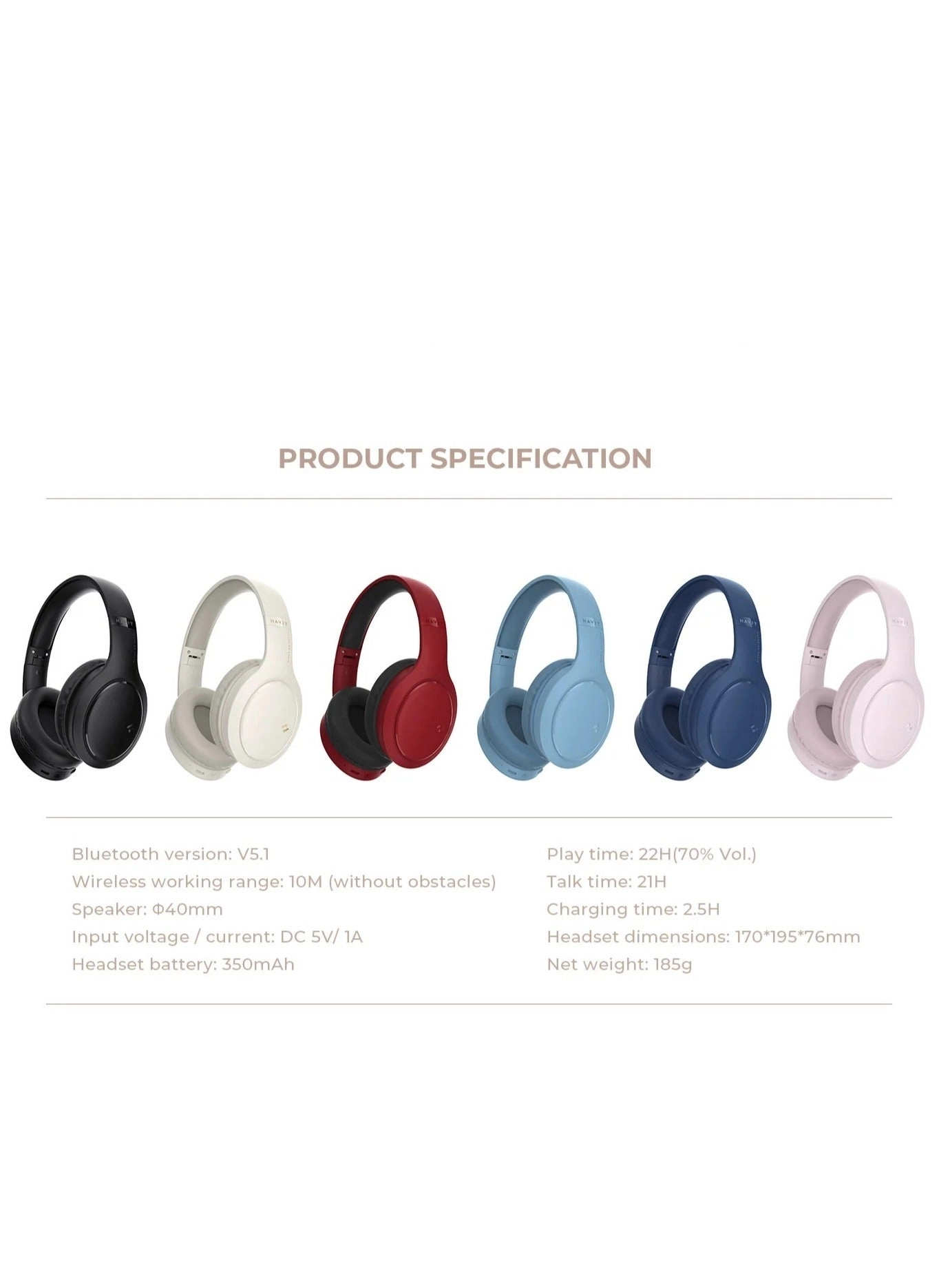 H633BT Wireless Headset