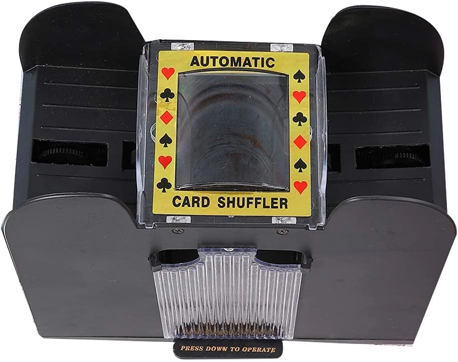 Card Shuffler - Wooden Electric Automatic