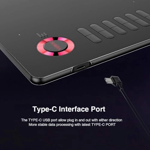 Digital Drawing Tablet - 10 x 6 inches 8192 Levels