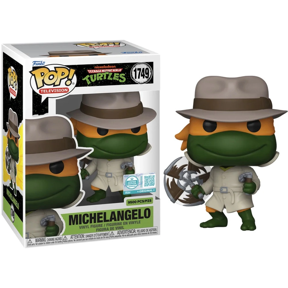 FUNKO TOYS Michelangelo - Teenage Mutant Ninja Turtles Supreme Edition (10.7 cm) (FU88099)