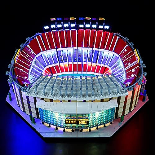LED Light Kit for Lego Camp NOU - Compatible with Lego 10284 RC Version