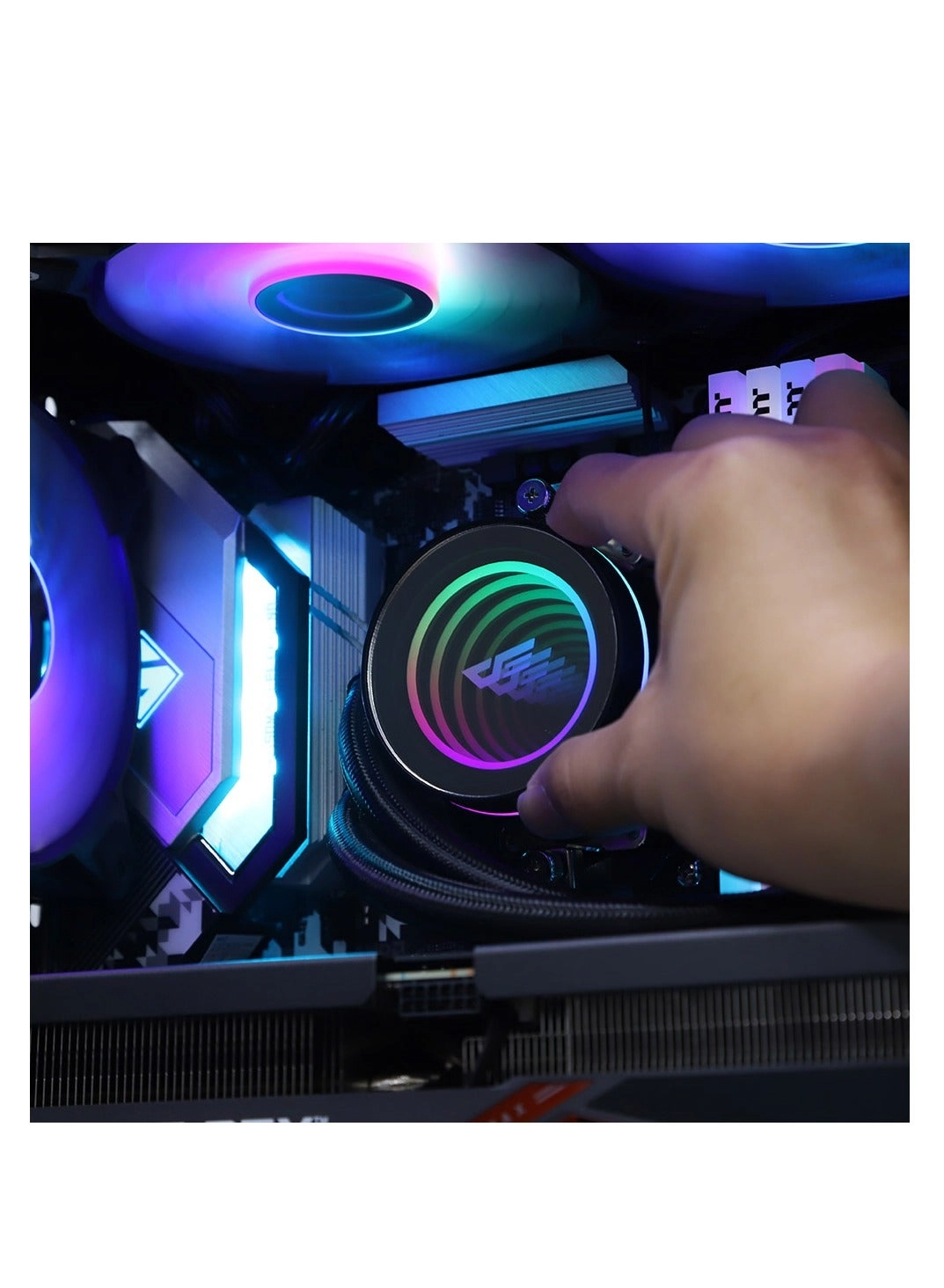 Twister DX120 V2.6 - ARGB 360 Degree Rotation 1800 RPM