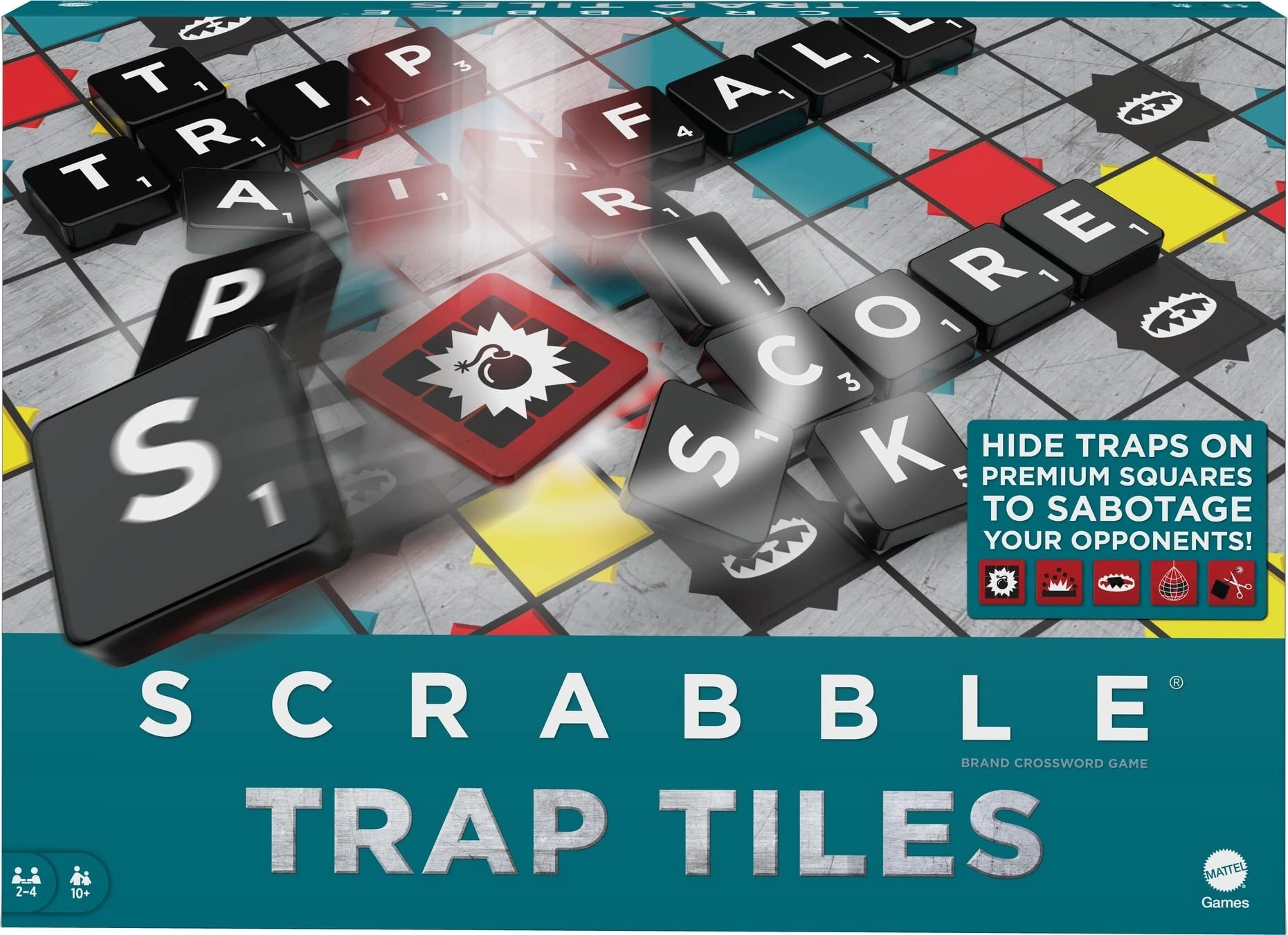 Mattel Games Scrabble Trap Tiles (QE)
