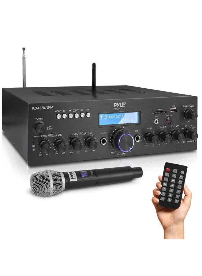 Pyle PDA8BUWM.5 - UHF wireless microphone 200W