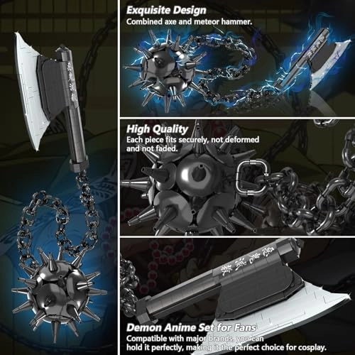 Demon Anime Sword Building Set - Gyomei Himejima 779 pcs